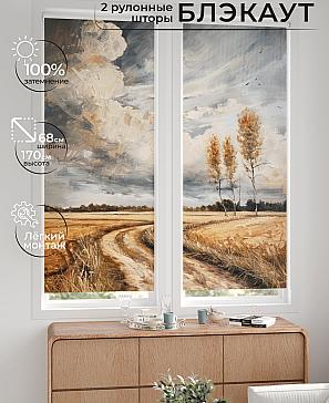 Комплект рулонных штор «Лургас - 97 - ширина 68 см» | фото 2