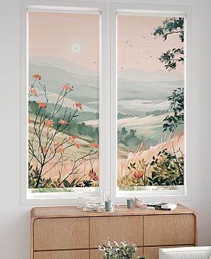 Комплект рулонных штор «Лургас - 98 - ширина 68 см» | фото