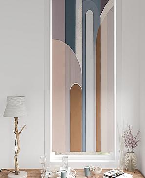 Рулонные шторы «Лургас - 106 - ширина 68 см»