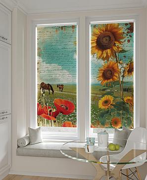 Комплект рулонных штор «Лургас - 114 - ширина 68 см» | фото 2