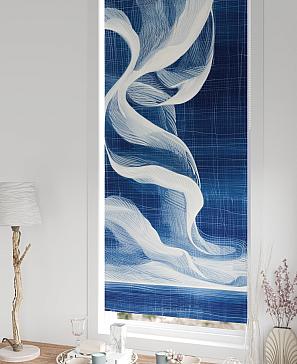 Рулонные шторы «Лургас - 122 - ширина 68 см»