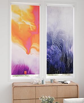 Комплект рулонных штор «Лургас - 123 - ширина 68 см» | фото 2