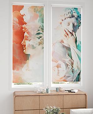 Комплект рулонных штор «Лургас - 129 - ширина 68 см» | фото 2