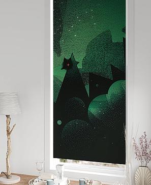 Рулонные шторы «Лургас - 132 - ширина 68 см»