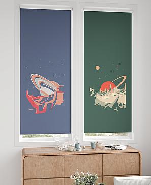 Комплект рулонных штор «Лургас - 134 - ширина 68 см» | фото 2