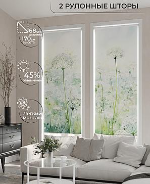 Комплект рулонных штор «Ралвиар - 12 - ширина 68 см» | фото