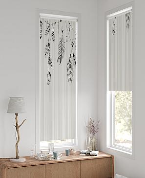 Рулонная штора «Ронтокс - 28 - ширина 47 см» | фото 2