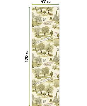 Рулонная штора  «Ронтокс - 56 - ширина 47 см»