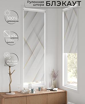 Рулонная штора «Ронтокс - 83 - ширина 47 см» | фото