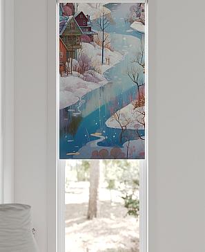 Рулонная штора  «Ронтокс - 142 - ширина 47 см»