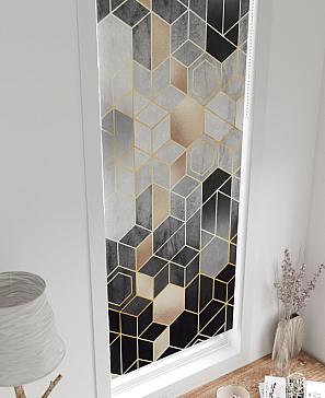 Рулонная штора  «Ронтокс - 143 - ширина 47 см»