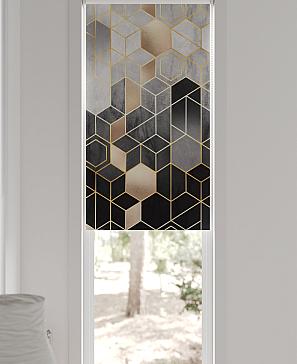 Рулонная штора  «Ронтокс - 143 - ширина 47 см»