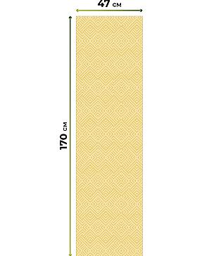 Рулонная штора  «Ронтокс - 195 - ширина 47 см»