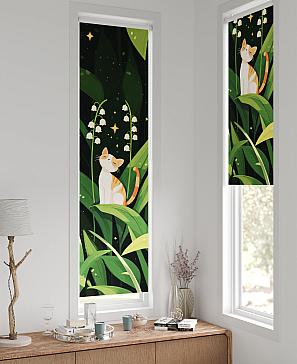 Рулонная штора «Анзара-29 - ширина 47 см» | фото 2