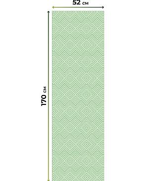 Рулонная штора «Лингрос - 196 - ширина 52 см»