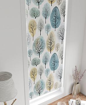 Рулонная штора «Лингрос - 121 - ширина 52 см»