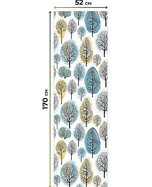 Рулонная штора «Лингрос - 121 - ширина 52 см»