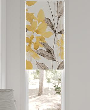 Рулонная штора «Лингрос - 99 - ширина 52 см»