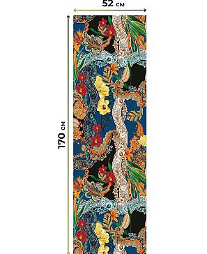 Рулонная штора «Лингрос - 51 - ширина 52 см»