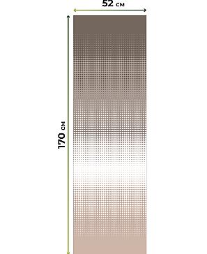 Рулонная штора «Лингрос - 43 - ширина 52 см»