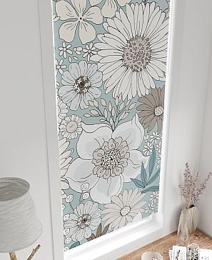 Рулонная штора «Нертис - 01 - ширина 57 см»