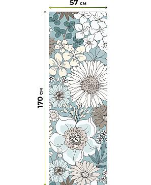 Рулонная штора «Нертис - 01 - ширина 57 см»