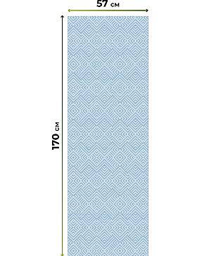 Рулонная штора «Нертис - 194 - ширина 57 см»