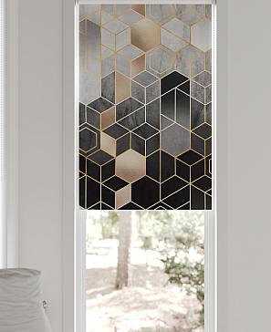 Рулонная штора «Нертис - 143 - ширина 57 см»