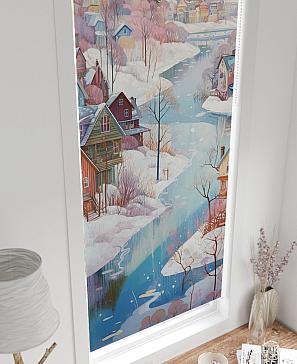 Рулонная штора «Нертис - 142 - ширина 57 см»