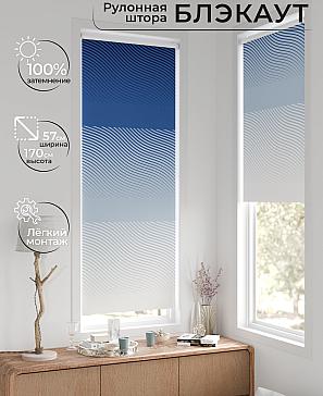 Рулонная штора «Нертис - 110 - ширина 57 см» | фото