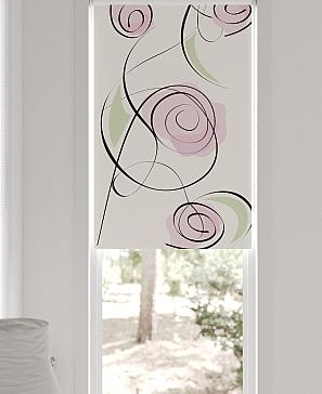 Рулонная штора «Нертис - 27 - ширина 57 см»