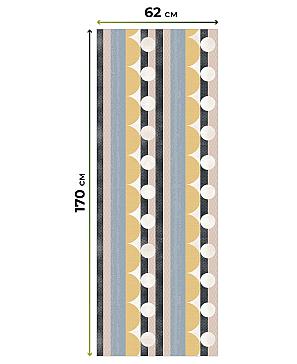 Рулонная штора «Фиреда - 130 - ширина 62 см»