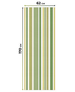 Рулонная штора «Фиреда - 123 - ширина 62 см»