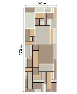 Рулонная штора «Фиреда - 78 - ширина 62 см»