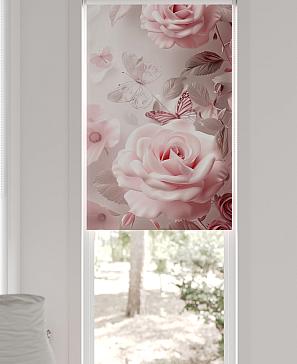 Рулонная штора «Легроса - 163 - ширина 68 см»