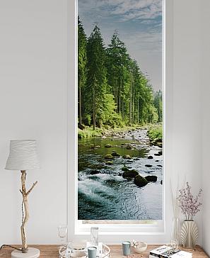 Рулонная штора «Легроса - 161 - ширина 68 см» | фото 3