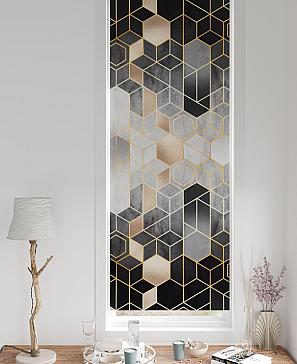 Рулонная штора «Легроса - 143 - ширина 68 см» | фото 3