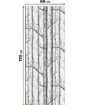 Рулонная штора «Легроса - 136 - ширина 68 см»