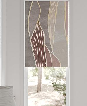 Рулонная штора «Легроса - 59 - ширина 68 см»