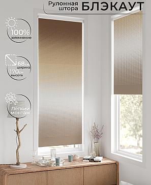 Рулонная штора «Легроса - 40 - ширина 68 см» | фото