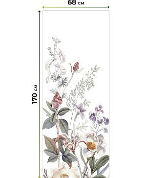 Рулонная штора «Легроса - 11 - ширина 68 см»