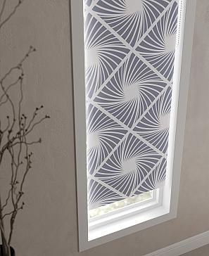 Рулонная штора «Ранфрик - 203 - ширина 47 см»