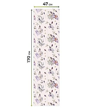 Рулонная штора «Ранфрик - 219 - ширина 47 см»