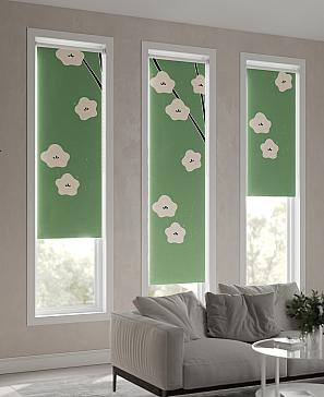 Рулонная штора «Ранфрик - 230 - ширина 47 см»