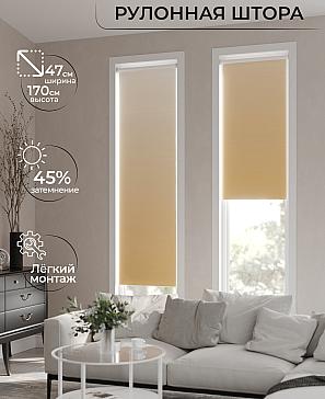 Рулонная штора «Ранфрик - 241 - ширина 47 см» | фото