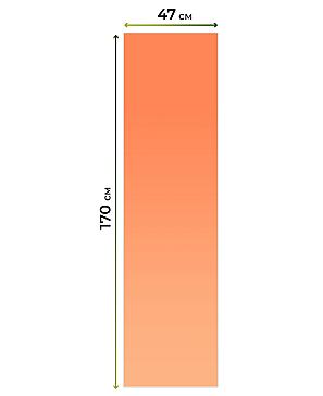 Рулонная штора «Ранфрик - 243 - ширина 47 см»