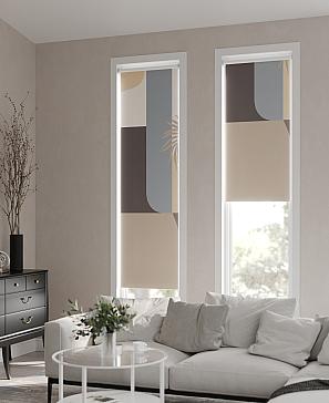 Рулонная штора «Ранфрик - 255 - ширина 47 см» | фото 2