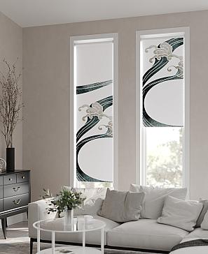 Рулонная штора «Ранфрик - 263 - ширина 47 см» | фото 2