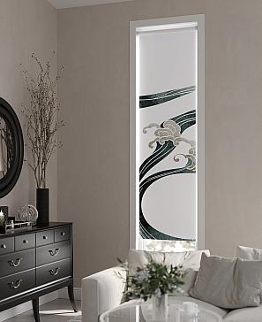 Рулонная штора «Ранфрик - 263 - ширина 47 см» | фото 3