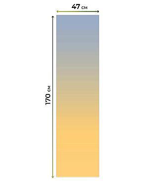 Рулонная штора «Ранфрик - 277 - ширина 47 см»